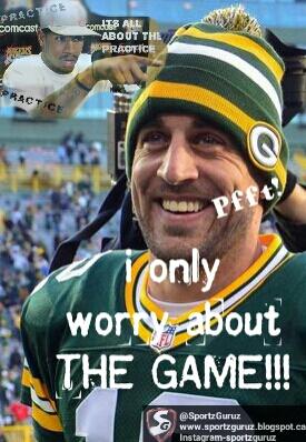 SportzGuruz's tweet image. HOW RODGERS FEELS ABOUT MISSING PRACTICE ALL WEEK. #Rodgers #injured #GameTimer @NFL_Retweet @RTFantasyFball