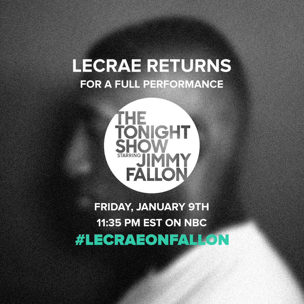 reachrecords's tweet photo. Tune in tomorrow for round two! #LecraeOnFallon http://t.co/DrQDoAfzpq