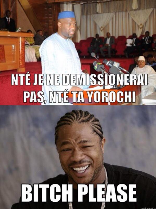 Alors la c'est problème @MoussaMara2 #Modibo #Keita #Mali #grin223 pic.x.com/0sNHb3wmKE