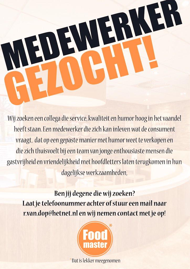 Solliciteren mag ook.