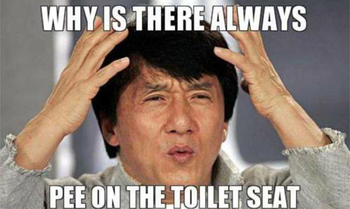 _Eric_Wright's tweet photo. "@jeremiakvj:  I'm implementing a strict sit while pee rule for all men using my bathroom! #needbetteraim" http://t.co/1ShZxS1LbA