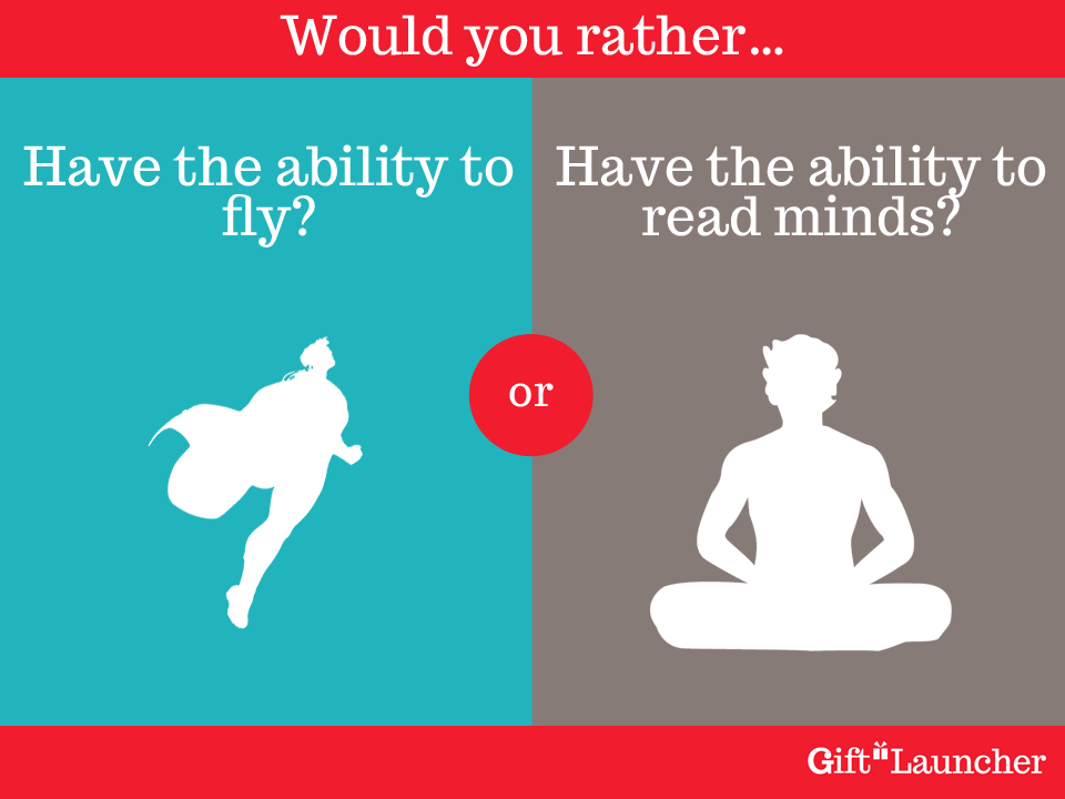 giftlauncher's tweet photo. What would you rather have? :) Happy Friday, everyone! #everyonegives #tgif http://t.co/wJsukXIjK8