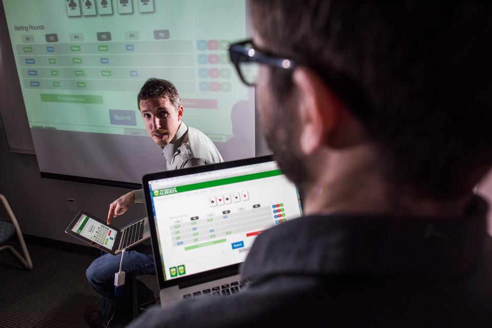 WSJTech's tweet photo. Researchers say they've developed artificial intelligence that can play nearly perfect poker: http://t.co/mnK3a2EIOF http://t.co/stOtWNNHkr