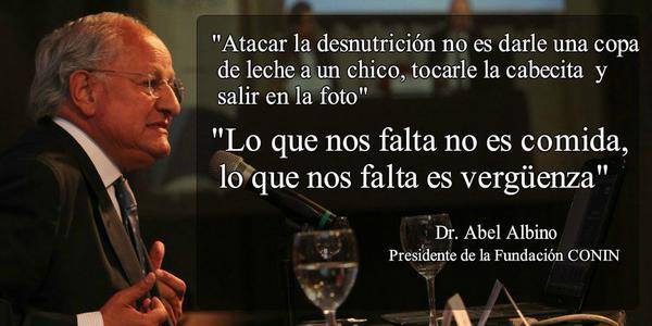 Un prócer en vida Dr. Abel Albino