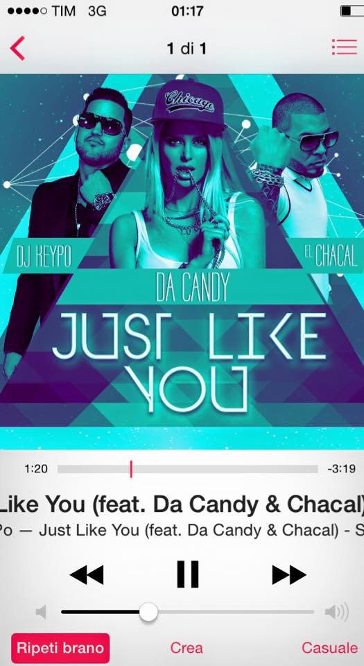 Tatiana_Model's tweet photo. Ya lo tienen? Descarguenlo! Estreno! #justlikeyou #JustLikeYouSong #elchacal #djdacandy #djkeypo #cuba #itunes http://t.co/YsNJ24T5xr