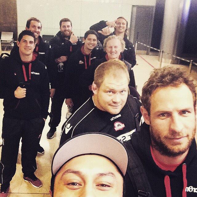 #regram
The lads heading to Ireland for game day tomorrow!
#edinburgh #churmaori #ohhhcheee @Ants00 <a href="/EdinburghRugby/">Edinburgh Rugby</a>