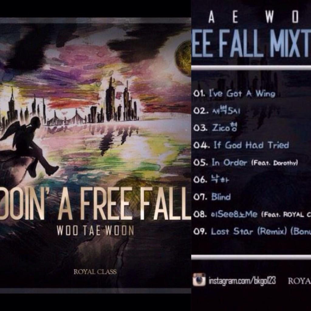 bkgo123's tweet photo. Hiphopplaya에서도!!!!!! WooTaeWoon MixTape-Dion'A Free Fall 이 막 공개되었습니다!무한클릭!!!!!!!http://t.co/yd5pbUibVx http://t.co/viqSDaTL3U