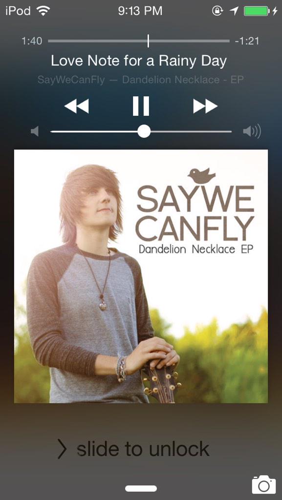 kelsieleeperc's tweet photo. @SayWeCanFly this song gives me so many feels Braden, God you make me smile so much #saywecanfly #music http://t.co/pFp6jRwNVL