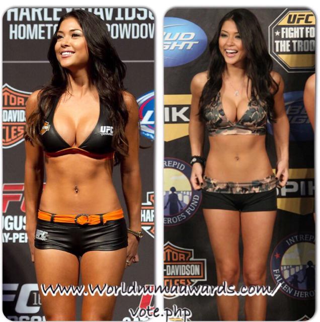 Cheesing hard 4 UFC since '06 !!Thnx 4 nominating me #ringgirloftheyear #voteforme ? http://t.co/5WWj3c3OsN