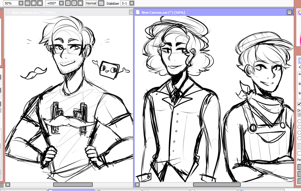 cherrichus's tweet photo. 2 hours of struggling to draw i come up with 2 sketches http://t.co/oauE3XhjZy