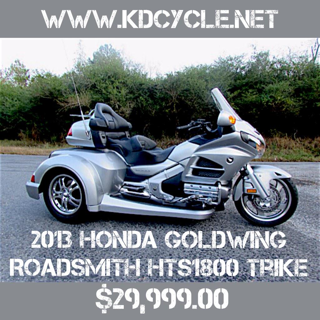 KDCycleLLC's tweet photo. #Honda #GoldWing #GL1800 #Roadsmith #HTS1800 #Trike #GoldwingTrike #Ride #kdcycle #TrikeShop #Altoona #Alabama http://t.co/nPCmCvf55F