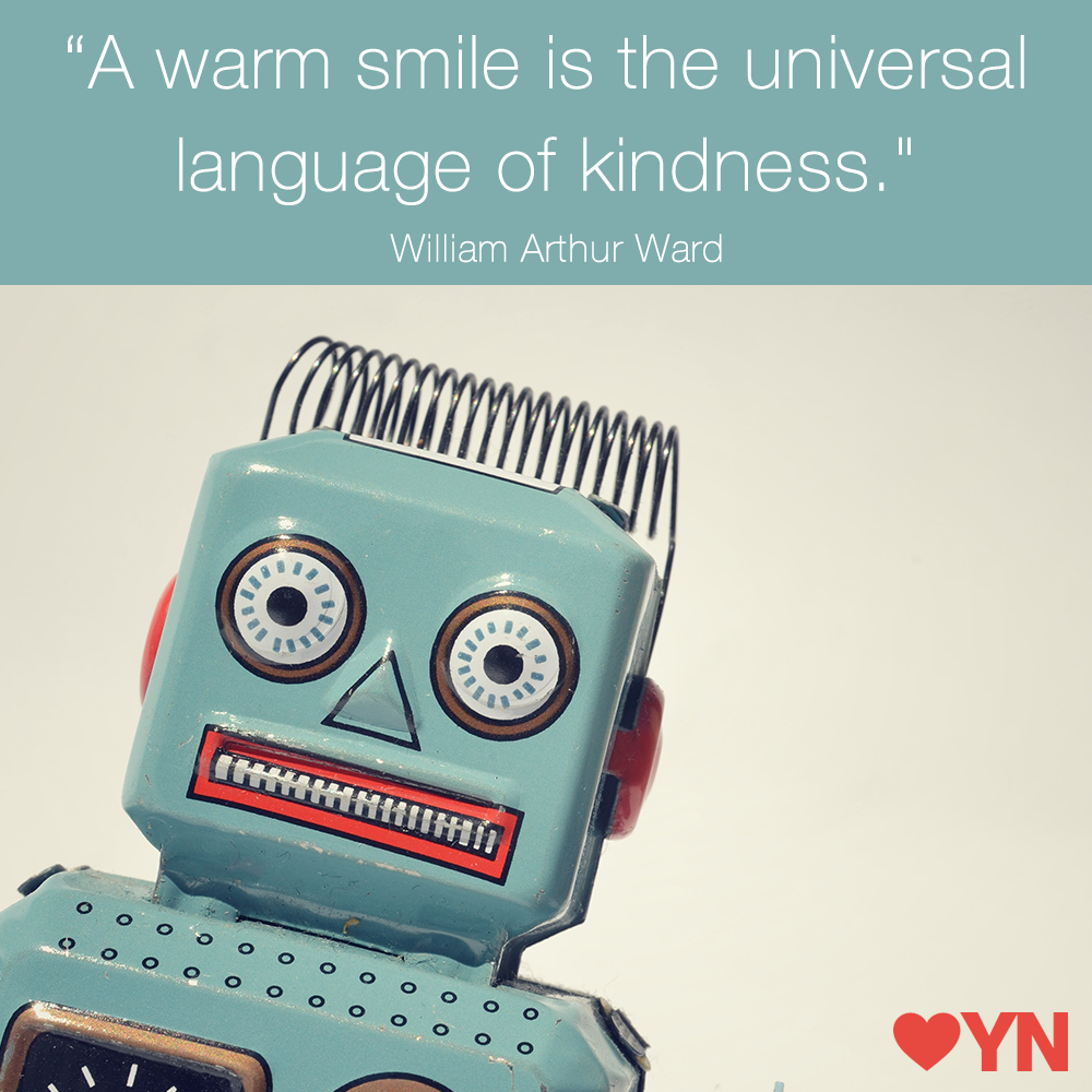 HeartYN's tweet photo. "A warm #smile is the universal language of #kindness." -William Arthur Ward http://t.co/PEVMVZV1DB