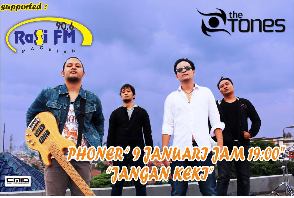 Sahabat Rasi Jangan Lewatkan Obrolan brg <a href="/TheTonesID/">The Tones</a> "Jangan Keki" cc <a href="/ClinicID/">CMiD</a> jam 19:00 nanti bareng <a href="/rara_go19/">Rara • RasiFM</a>