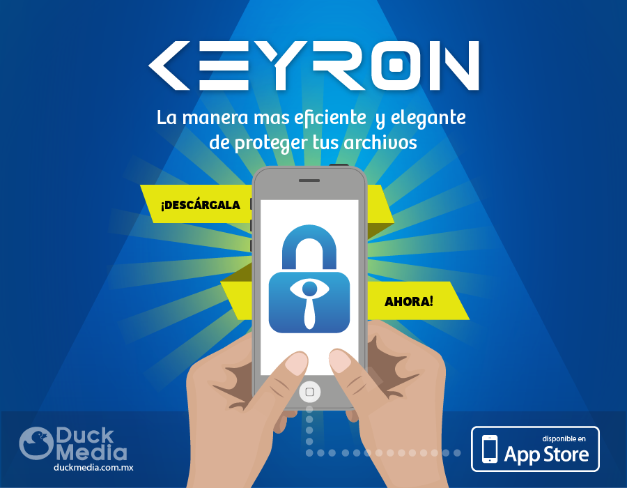 duckMdigital's tweet photo. #Keyron para #iOS ya se encuentra disponible.
Descarga --> http://t.co/noiYktndXJ http://t.co/fHbNWuD9JJ