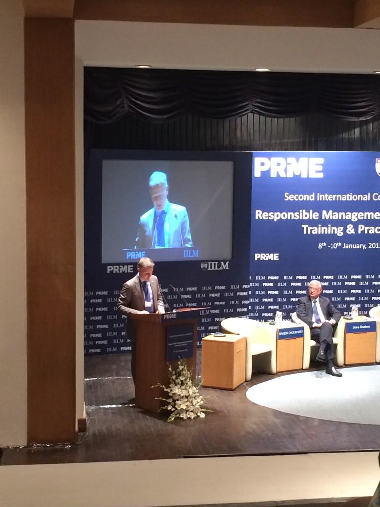 KeshaviMpgp16's tweet photo. @JessDutton1 Deputy high commissioner of Canada addressing #PRME on opportunities of learning #IILMPRME2015 #MyIILM http://t.co/dIztUgzpCq