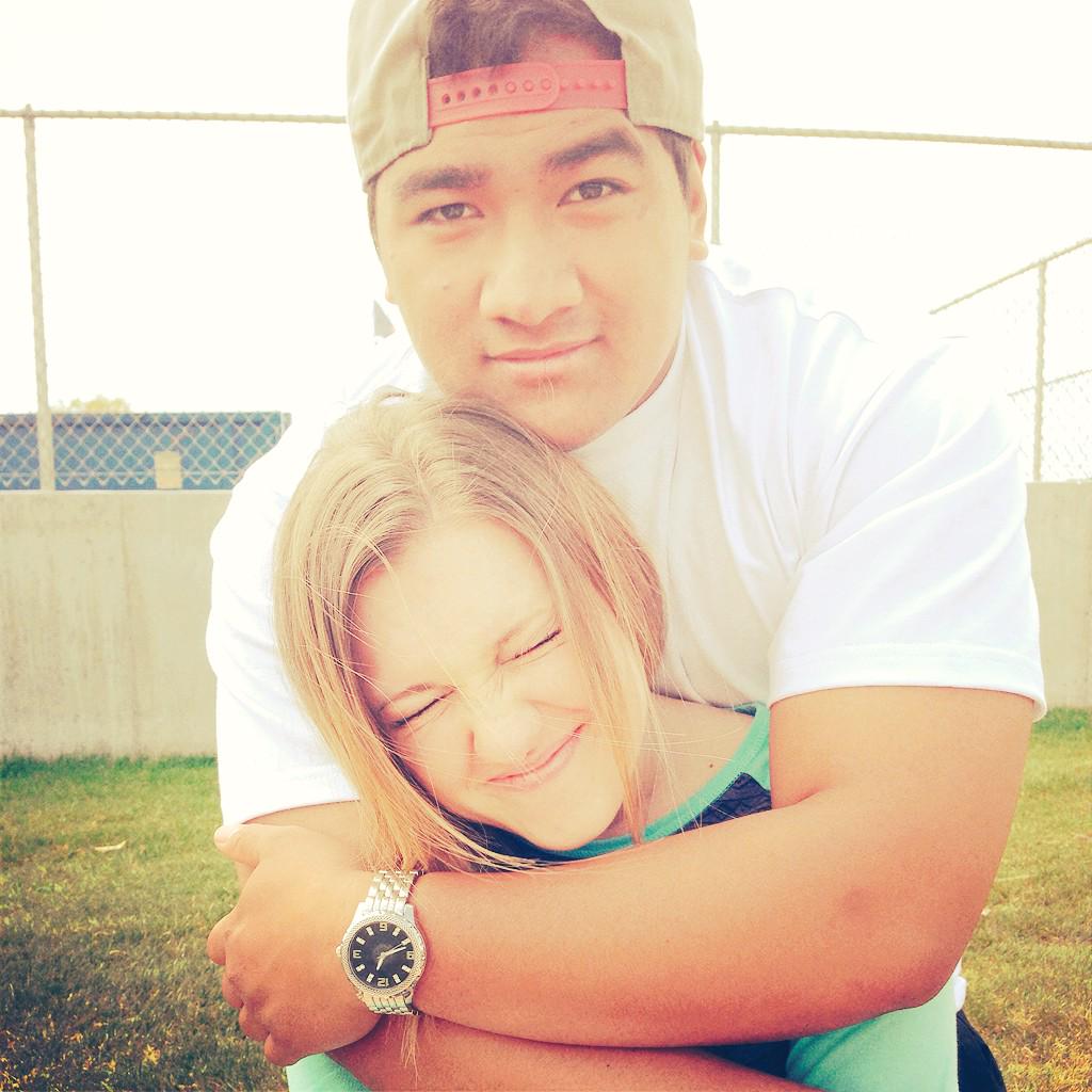 JayBug44's tweet photo. I just want everyone to know how crazy in love I am with Isaac Latu. Seriously couldn't be happier. #mushytweet http://t.co/lygO4klzdL
