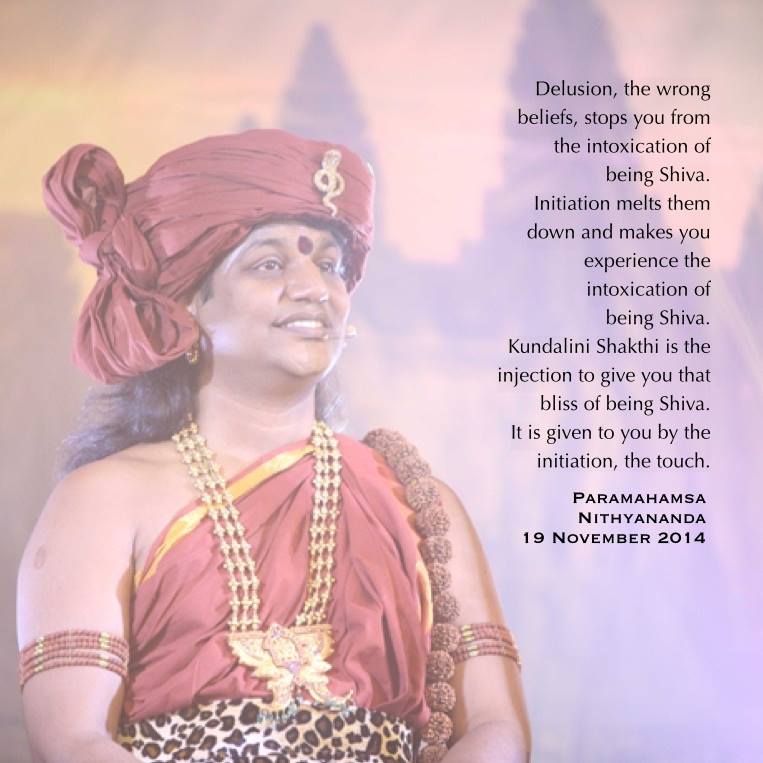 NithyaSatsangs's tweet photo. #Kundalini Shakti is the injection to give you that bliss of being Shiva. 
- Paramahamsa #Nithyananda http://t.co/DsGG0uUhtA