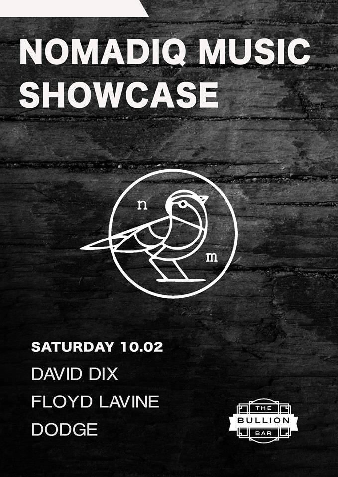 This Saturday Nomadiq Music does a label showcase at Bullion Cape Town,expect nothing but the finest house and techno