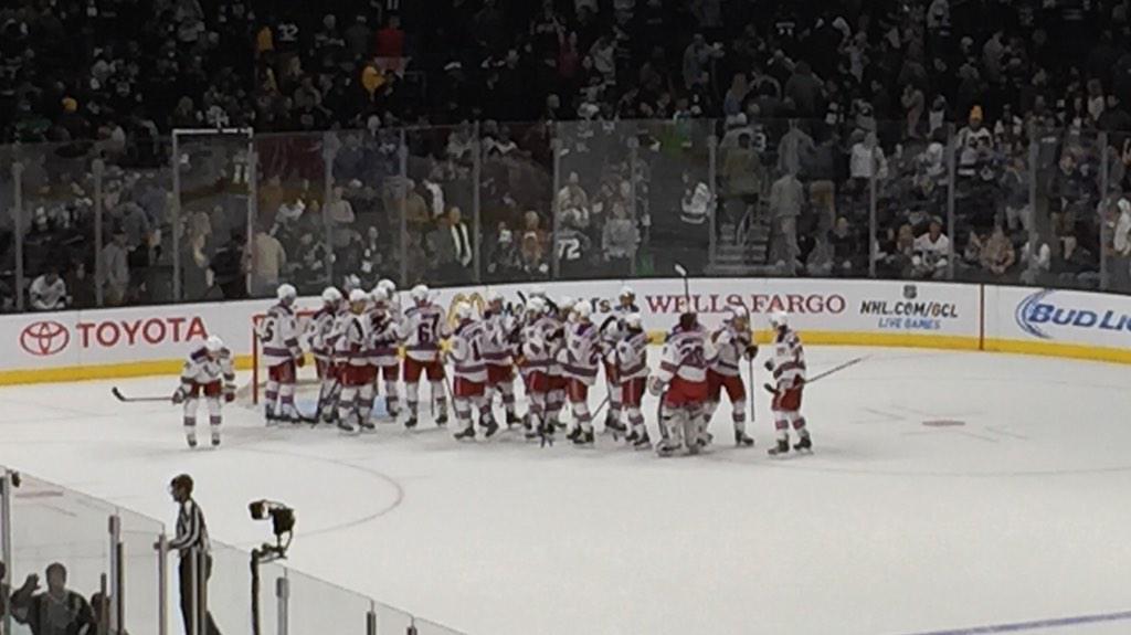 NYRangers's tweet photo. That's another huge #NYR win on the road! http://t.co/rdKFUlZ0ee