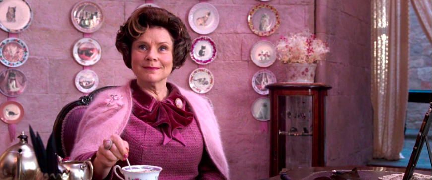 Happy Birthday Imelda Staunton, I hope your nicer than your character! 