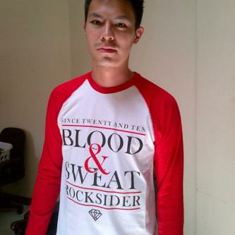 <a href="/fero_walandouw/">Fero Walandouw</a> t-shirt long sleeve wearing by <a href="/ROCKSIDERcloth/">ROCKSIDER</a>