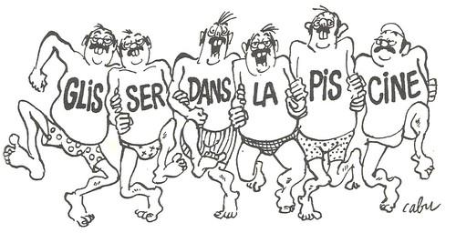 NicLesire's tweet image. Ado, je découvrais la #contrepèterie. Avec #Cabu, un peu... #souvenirs