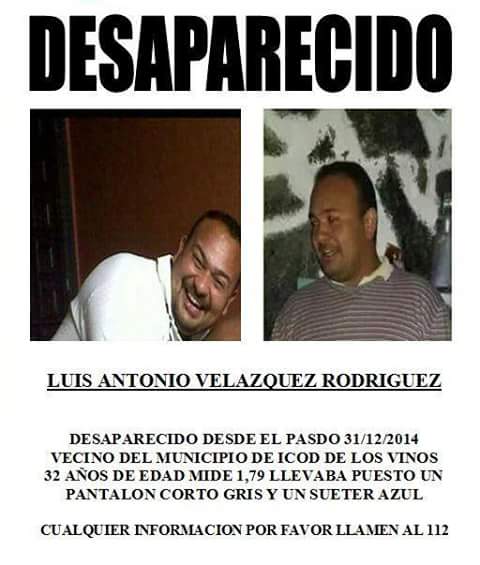 guardiacivil's tweet image. Colabora y RT Buscamos a Luis Antonio, #desaparecido en Icod de los Vinos #Tenerife. Si le ves llama al 062 #Gracias