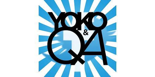 yokoono's tweet photo. Friday is Q&amp;A day! Ask me a question, tag it #yokoQandA &amp; I'll post answers at http://t.co/DSrEtAteOg  love, yoko http://t.co/fjx9wwf5oO
