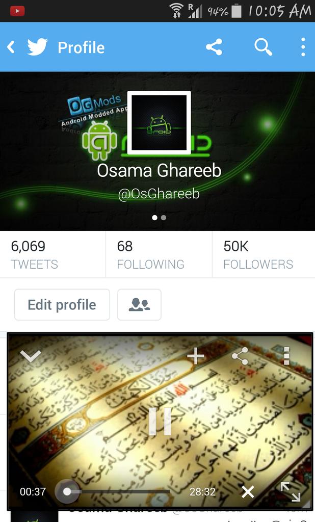 OsGhareeb's tweet photo. بمناسبة وصولي ال #50_ألف #متابع ❤
ترقبوا #تحديث جديد لبرنامج #OGYouTube بمميزات جديدة #رهيبة

(شكراً لكم جميعا 😊) http://t.co/hZCuHIGcaa