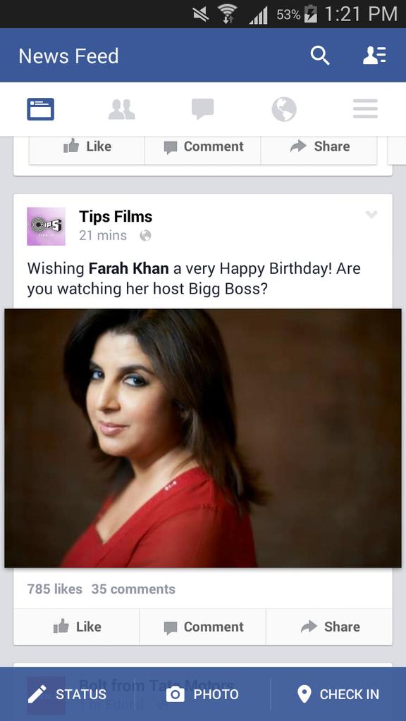 Hahahh happy birthday Farhan Akthar or Farah Khan ~ Tips 
