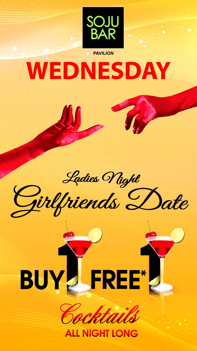 Pavilion_KL's tweet image. Cause it's ladies' night, &amp;amp; d feeling's right, cause it's ladies night, oh what a night! #SojuBar