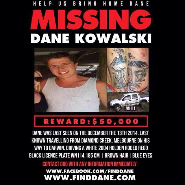 MattTarrant's tweet photo. If you have any information or can put up posters please do anything you can #FindDane http://t.co/yRZ3667Pl7