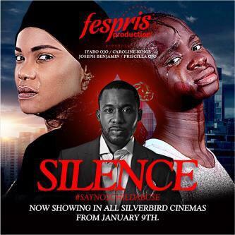 Iyabo OJO's SILENCE cinema review Iyabo Ojo