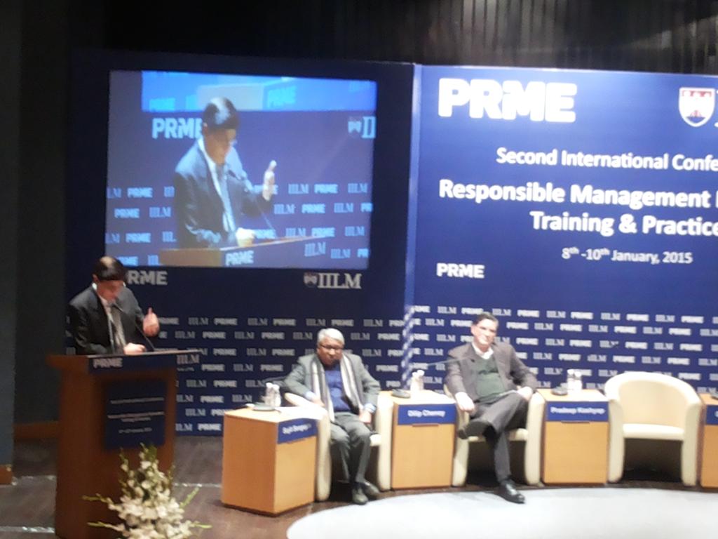 Nidhi_IILM's tweet photo. Building the right ecosystem topromote skill devt is the need of d hour @pradeepkashyap @IilmInstitute  #IILMPRME2015 http://t.co/3AbCPoMjqj