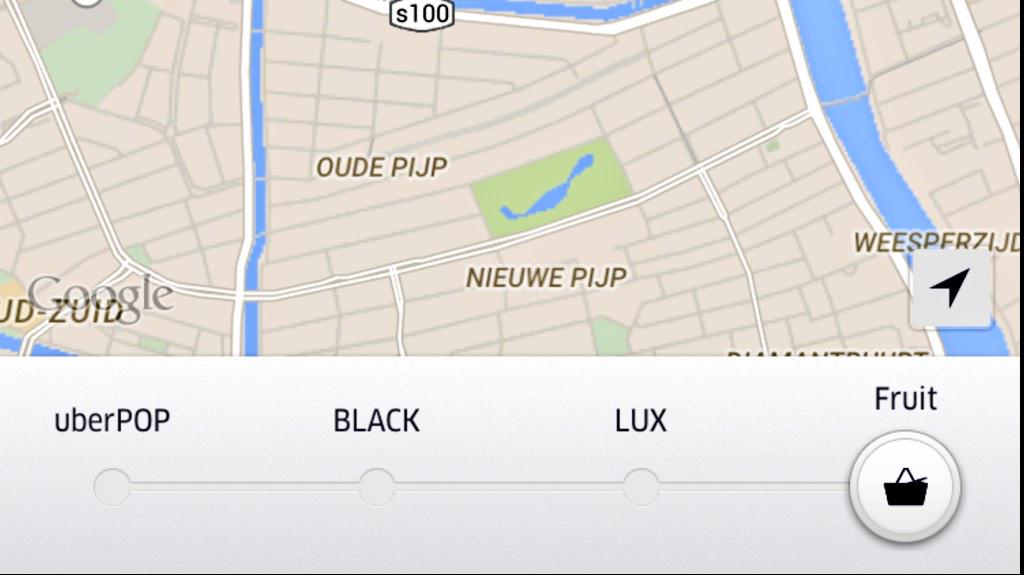 Geen taxi, maar FRUIT bij je thuis met @Uber_AMS

TCA heeft nu écht een appeltje met ze te schillen..
