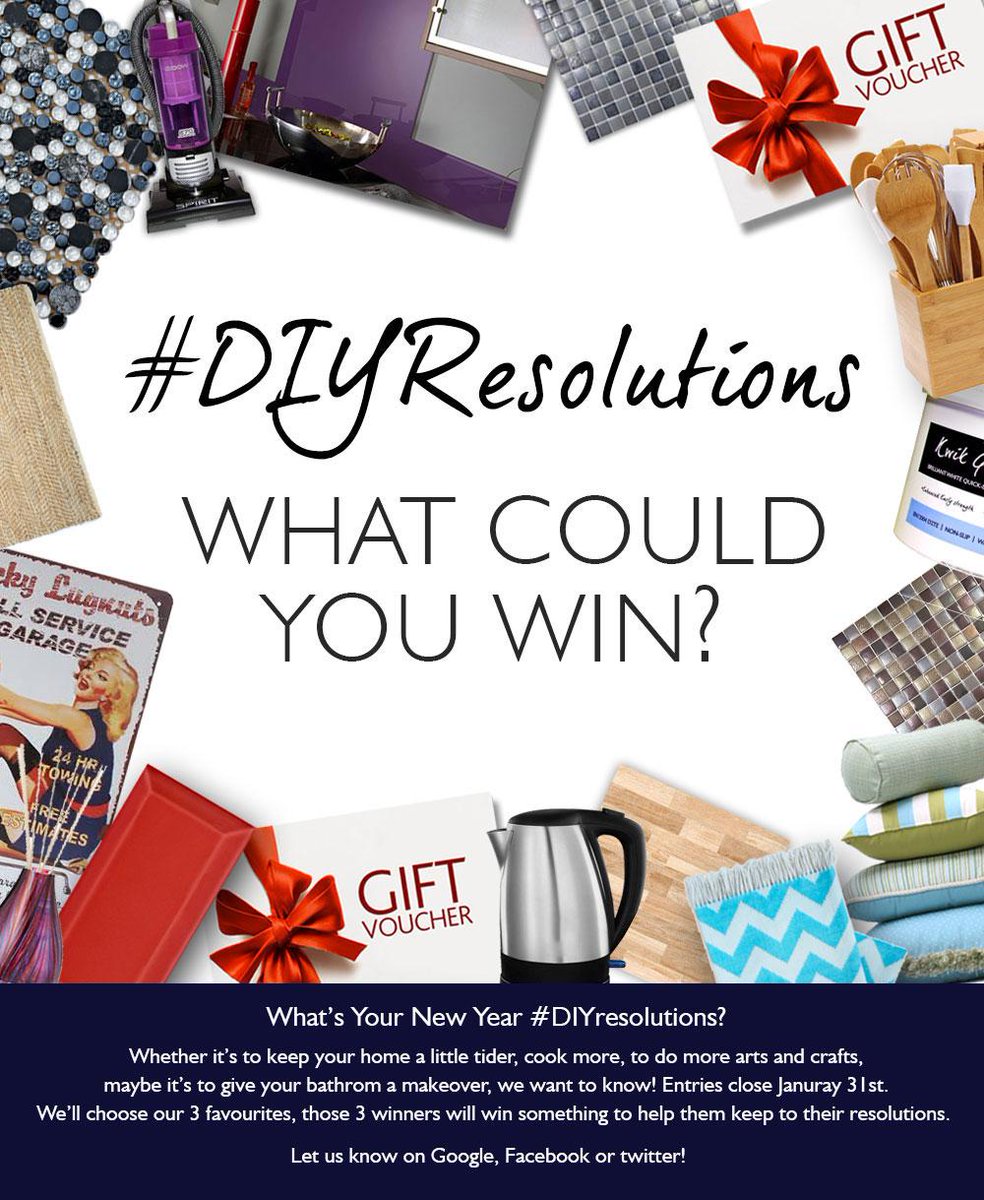 wallsandfloors's tweet photo. Tell us your #DIYresolutions and you could win something useful! http://t.co/Uzjt22KiHU #giveaway #competition http://t.co/0AU7aMdUwn