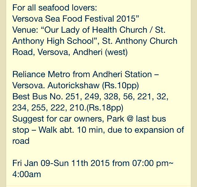 BombilTimes's tweet image. Brace yourselves. Versova Sea Food fest is coming. #BombilWeekend #Literally ☺️ PS : eat for us fishy, we miss it!