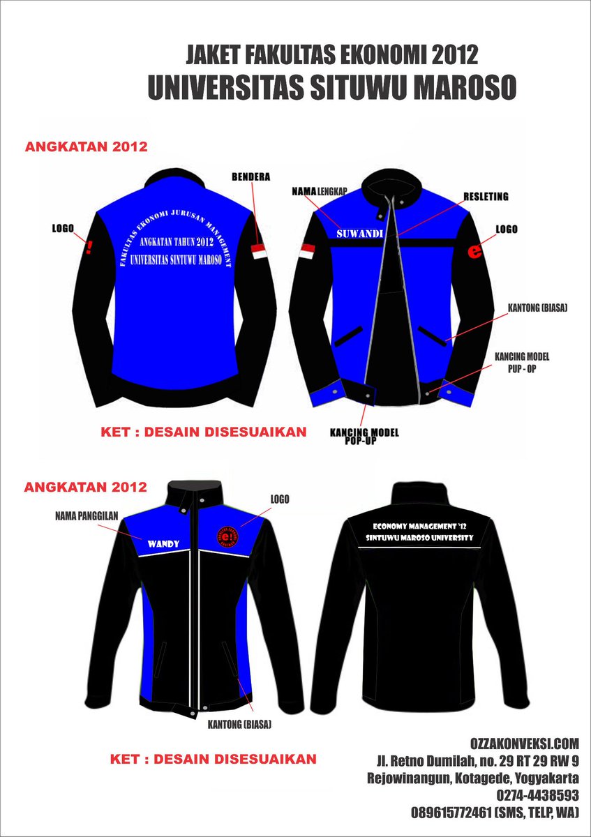 440 Koleksi Desain Jaket Fakultas Ekonomi Gratis