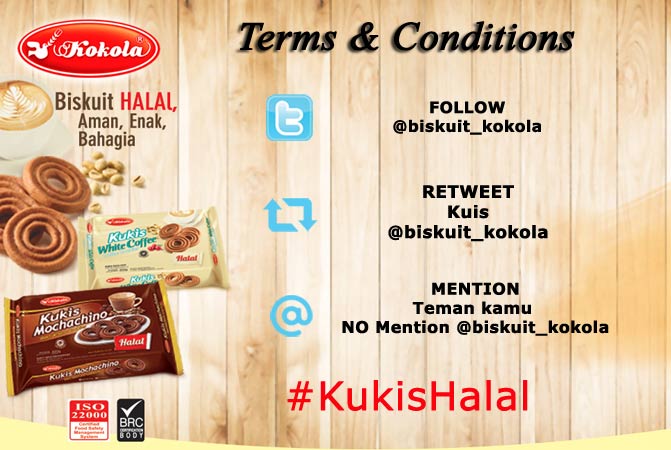 Cara ikutan kuis Happy Friday #KukisHalal gampang banget kok, nih >>