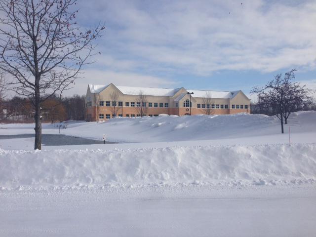 It's a beautiful day here at Creekside! Stay warm and safe on the roads! #snow #michigan #weather #business