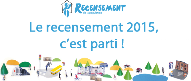 C’est parti pour le #recensement 2015 en France métro, aux Antilles et en Guyane #RP2015
