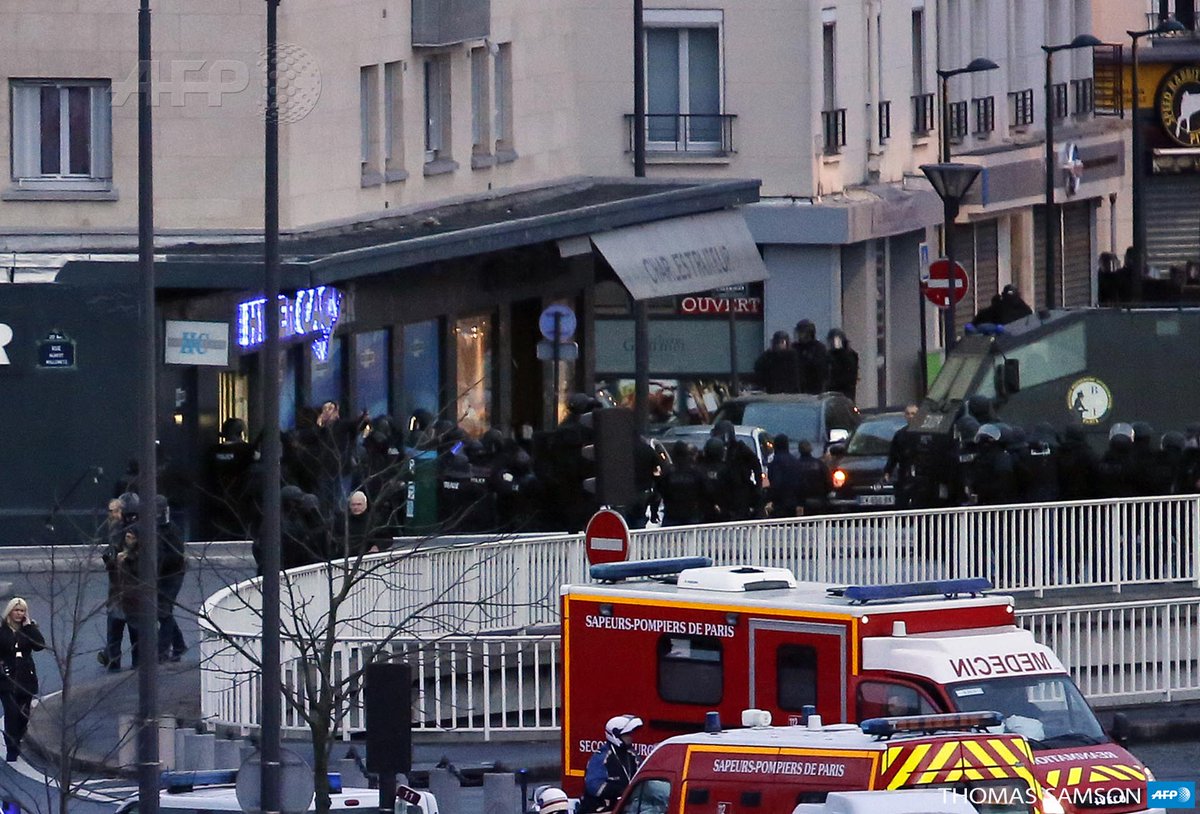 5 killed by Islamic Terrorists in Paris Jewish Supermarket Hostage Crisis