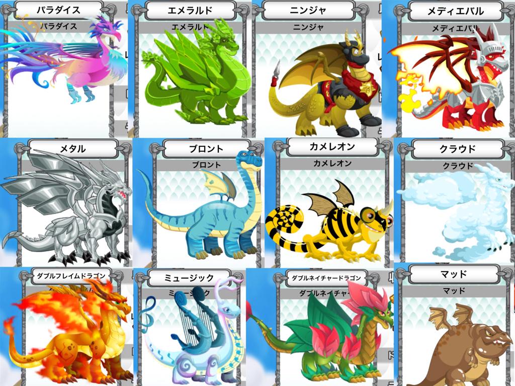 Shamron どんかつ兄弟好きすぎ不審者 Twitterissa 企画 ドラゴンの名前をリプライした人の名前にする この画像で好きなドラゴン を選んでリプライをください 全44種類あります 企画 ドラゴンシティ アプリ Http T Co Zf6xmqgnnu