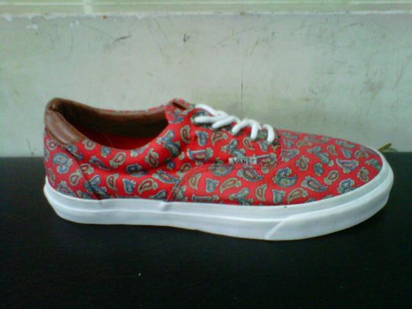 Replika Vans Era Paisley Red sz 5-10|310K