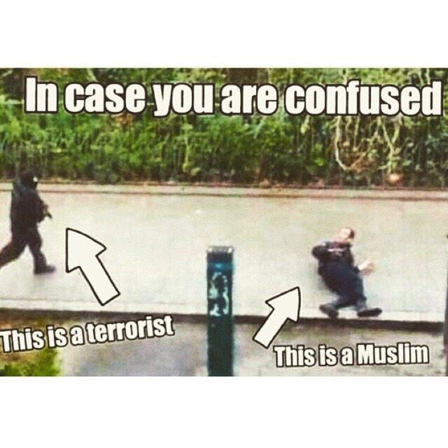 FarahCharaf's tweet photo. The Muslim policeman who died defending the Magazine Charlie Hebdo.
Enough Said! http://t.co/TomQAfH4uh