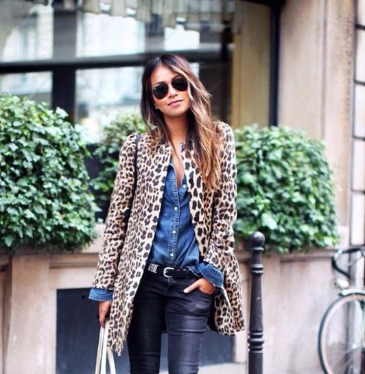 AlmaAlessandra's tweet photo. #StreetStyle #leopard #denim #blackskinny #easycool http://t.co/jqQAgxxDVk