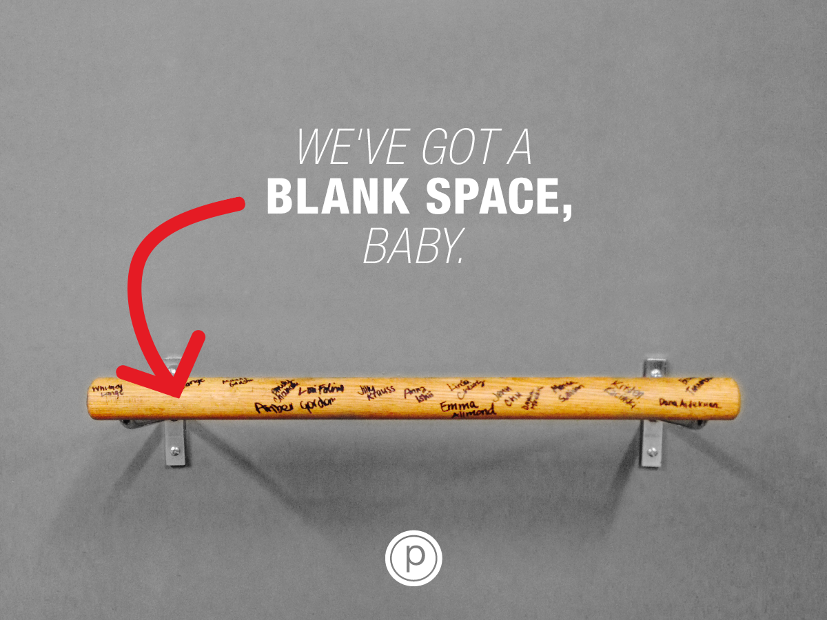Pure_Barre's tweet photo. And we'll write your name. #TaylorSwift http://t.co/Fk4QpneL9y