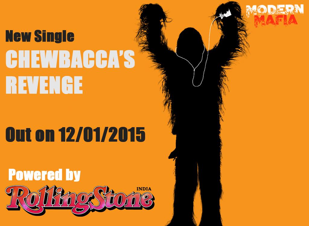 It's official! Our new single 'Chewbacca's Revenge' will be out next week, 12th January with <a href="/RollingStoneIN/">Rolling Stone India</a>.