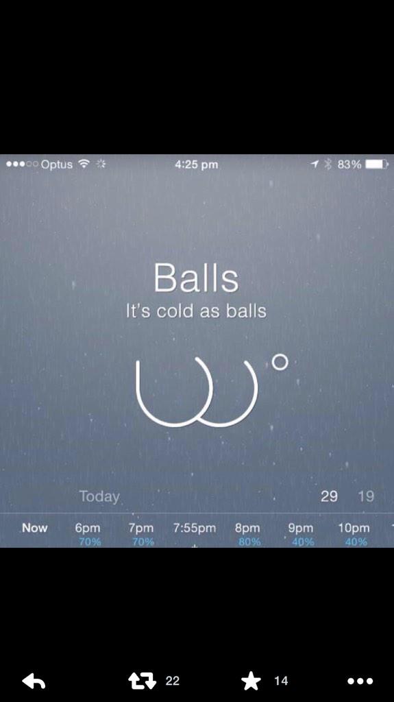 RADIOROULA's tweet photo. BRRR!! It's CCCCCOLD Today ⛄️⛄️❄️❄️❄️❄️❄️⛄️⛄️⛄️❄️⛄️How Cold???😂😂😂 http://t.co/br1b2hg54d