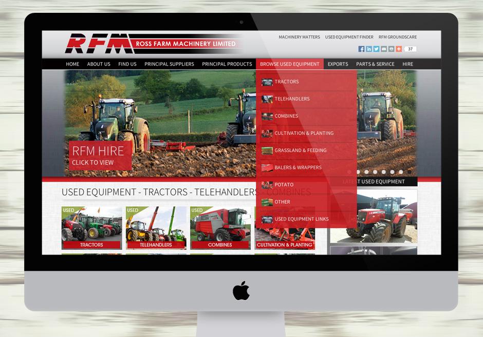 RGCreates's tweet photo. #Website #design for Ross Farm Machinery with custom #CMS - http://t.co/yrURSz073g #webdesign #design #graphicdesign http://t.co/8PKHNj5WDK